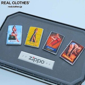 ZIPPO/ジッポー 1996 Collectible of the Year PINUP girls ピンナップガール 4点セット /000