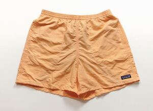 【M】patagonia baggies shorts PCHS 57021 パタゴニア バギーズ ショーツ 5インチ ピーチ シャーベット ピンク ナイロン ショートパンツ