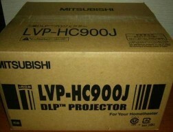 三菱 DLPプロジェクタ LVP-HC900J 新品＆80インチスクリーン（ファミコンなどに最適化）