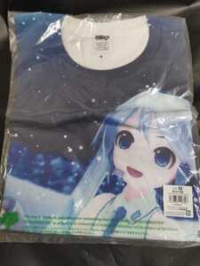 雪ミク　Tシャツ　M