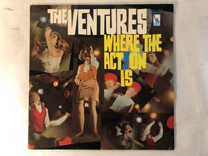 30226S 赤盤 12inch LP★ベンチャーズ/THE VENTURES WHERE THE ACTION IS★LP-7488