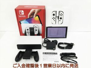 【1円】任天堂 有機ELモデル Nintendo Switch 本体 セット ホワイト 初期化/動作確認済 ニンテンドースイッチ G09-504kk/G4