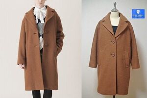 【SALE】●美品！BLUE LABEL CRESTBRIDGE【ブルーレーベルクレストブリッジ】スライバージャージーコート(*^_^*)定価43,000円+税