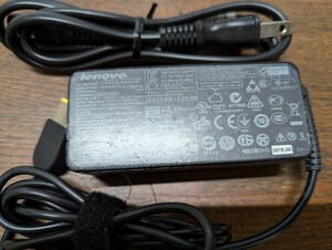 Lenovo 純正 45W 20v 2.25A ACアダプタ- /平型コネクタ-