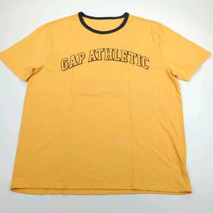 XL Gap/ギャップ Tシャツ 丸首 イエロー 半袖 リユース ultramto ts2713