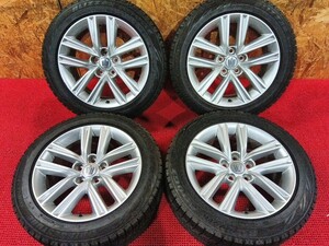 200系クラウンアスリートに 17×7.5J＋40 冬タイヤ付き 215/55R17 4本セット 中古 売切