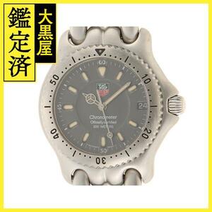 タグホイヤー TAG HEUER 腕時計 セル デイト S89.213-1 ステンレス グレー文字盤 自動巻き 現状販売品【472】SJ