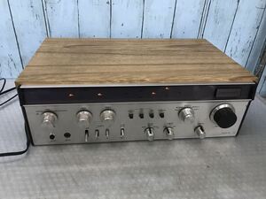 LUXMAN ラックスマン L-606 プリメインアンプ AUX1入力 音出しOK，その他動作未確認　中古現状品　（140s）