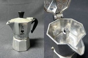 ビアレッティ 直火式 モカエキスプレス 中古◇BIALETTI/コーヒーメーカー/珈琲/カフェ/キッチン/雑貨/喫茶/現状品