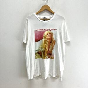 HYSTERIC GLAMOUR ヒステリックグラマー 02173CT03 CL/I WILL ROCK MY WAY プリント Tシャツ 半袖 L 10121694