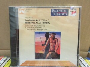 福3//CD///未開封!!★SONY マーラー：交響曲第1＆10番／ズービン・メータ（Zubin Mehta）,ジョージ・セル（George Szell）