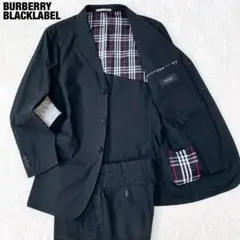 BURBERRY BLACK LABEL スーツ　チェック　セットアップ　3B