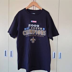 NFL TEAM APPAREL(NFL公認ライセンス商品を展開しているアパレルブランド) アメリカ古着半袖Tシャツ 黒【М】コットン　　16-6H1913