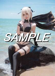 【CP-296　FGO　沖田総司　06】　L判写真10枚 海外コスプレ Cosplay photo 10sheets Fate Grand Order