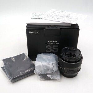 1円〜 FUJIFILM 富士フイルム FUJINON SUPER EBC 35mm F1.4 レンズ 箱付 動作未確認 現状品 y101-3369162【Y商品】