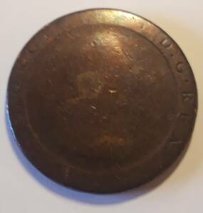 イギリス 英国 1797年 1ペンス 大型銅貨 2
