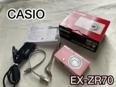 CASIO EX-ZR70 デジタルカメラ　ピンク