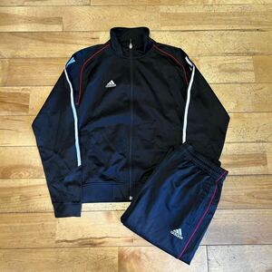 ★adidas/アディダス/ジャージ/セットアップ/上下セット/ジャージ上下/ロゴ/スポーツ/メンズ/Lサイズ