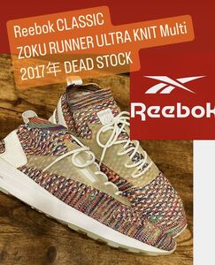 新品 2017年製 定価18000円【Reebok CLASSIC ZOKU RUNNER ULTRA KNIT Multi リーボック】pumpfury citron dmx workout hanon end kith