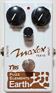 ■MAXON FUZZ ELEMENTS Earth 地 FEA10 マクソン ファズ エレメント エレメンツ ラムズヘッド Electro-Harmonix Ram