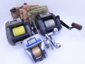 Daiwa　ダイワ　TANA SENSOR　S500　GS-50　速攻　200Ci　早技　タナセンサー　計3点　まとめて　ジャンク