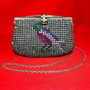 ★激レア★美品★ BALLY ヴィンテージ ビーズバッグ チェーンショルダー パーティーバッグ チェーンバッグ 希少 RARE BEADED BAG (07136並