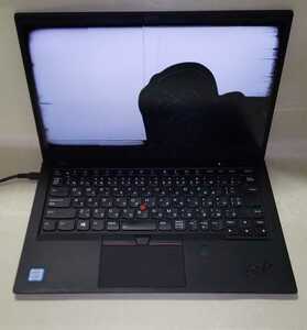 【訳あり】 Lenovo ThinkPad X1 Carbon 20KG i5-8250U 第8世代 ①●