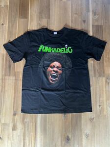 Funkadelic Tシャツ L 新品 ファンカデリック P-FUNK Parliament パーラメントblack t-shirt new ファンク George Clinton ブラック 黒