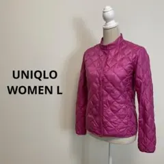 UNIQLO ユニクロ ウルトラライトダウン レディース ピンク キルティング