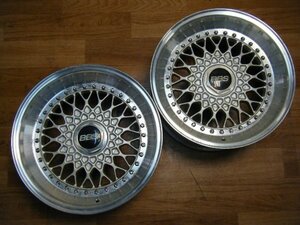 IB-455 BBS RS247 16×8.5J 5H-114.3 +14 (2本) 旧車 希少 当時物 送料は全国一律3300円 離島を除く