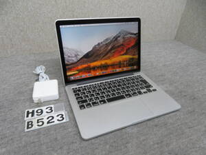 MacBook Retina A1502 ◆高性能Core i5 / 4GB / 高速起動PCI-e 128GB ◆ macOS◆ 他の＆Office付 ◆13.3型