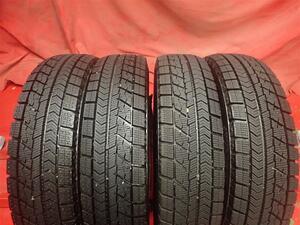 スタッドレス4本 《ブリヂストン》ブリザックVRX 155/80R13 9.5/9分山★パッソブーンなどに！stati13