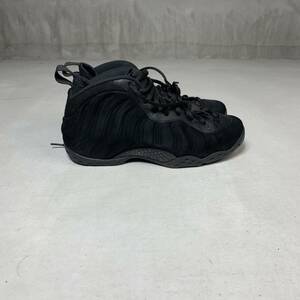 NIKE ナイキ　AIR FOAMPOSITE ONE PRM フォームポジット 1 プレミアム　575420-006 575420 006 ブラック　BLACK 黒　トリプルブラック