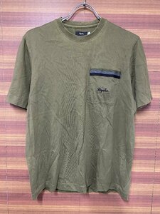 HE520 ラファ Rapha ロゴポケット Tシャツ LOGO POCKET T-SHIRT 半袖 カーキ S