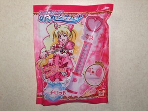 バンダイ フレッシュプリキュア！　なりきりフレッシュタブレット　ピーチロッド　キュアピーチ　キューティーフィギュア　食玩