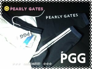 正規本物!PGG★ピージージー×パーリーゲイツ★テックスブリッド★COOL速乾★裾リブ★ストレッチ★パンツ★ジョガーパンツ6番(2L)W76～80cm