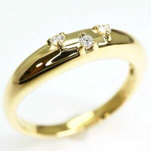 美品!!＊TASAKI(田崎真珠)K18天然ダイヤモンドリング＊s◎ 約3.1g 9.0号 diamond ring 指輪 jewelry EC2/EC2