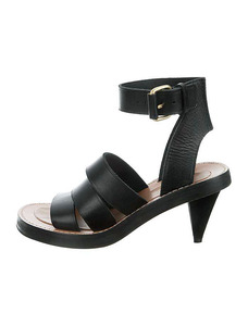 超美品 17万 セリーヌ CELINE Hiker Calfskin Ankle Strap Sandals ハイカー カーフスキン アンクル サンダル 36 / フィービーファイロ