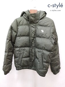 P627 [秋冬物][人気] Abercrombie&Fitch KEMP SHALL JACKET S カーキ系 ダウンジャケット レディース | Y★