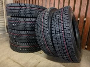 D794-1 2023年製 新品 送料無料【225/90R17.5 127/125】ダンロップ SP001 スタッドレス 6本 室内保管