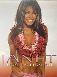 Janet Jackson - Live In Hawaii 国内盤DVD ジャケット・ジャクソン