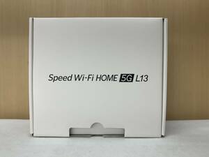 #3002 未使用 Speed Wi-Fi HOME 5G L13 ZTE Corporation ホワイト ホームルーター