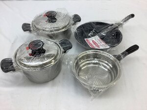 ヨシノクラフト 両手鍋/中華鍋/調理器具/ET-20 他 4点まとめ 未使用品 ACB