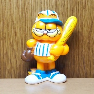 ガーフィールド　フィギュア　PVC　ベースボール　野球　スポーツ　Garfield 　アメトイ　アメリカ　キャラクター　ネコ