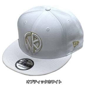 匿名送料無料 ☆★キン肉マンアパレル New Era 9FIFTY KINマーク 刺繍 white キャップ CAP ☆★スナップバックダック/帽子// ★☆即決！