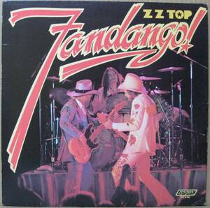 【LPレコード】　ZZ TOP/ ZZトップ＜＜ Fandango!/ファンダンゴ＞＞　輸入盤　　　