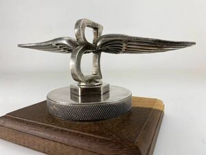 BENTLEY Horizontal winged letter B ベントレー水平翼レターB Joseph Fray Ltd Birmingham 1923-31 Gordn Crosby the speed 6マスコット