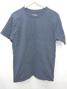 ◇ Champion チャンピオン シンプル 無地 半袖 Tシャツ カットソー サイズL ネイビー メンズ P