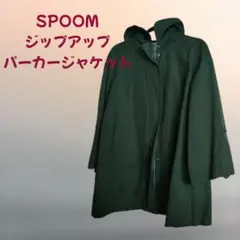 SPOOM ジップアップパーカージャケット レディース