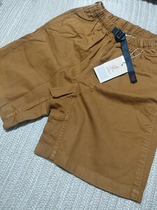 新品 未使用 GRAMICCI グラミチ Gショーツ S モカ ブラウン メンズ ショートパンツ ハーフパンツ アウトドア G-SHORTS